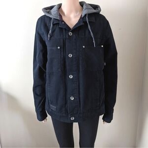 Vans utility lined jacket with hood, men's small